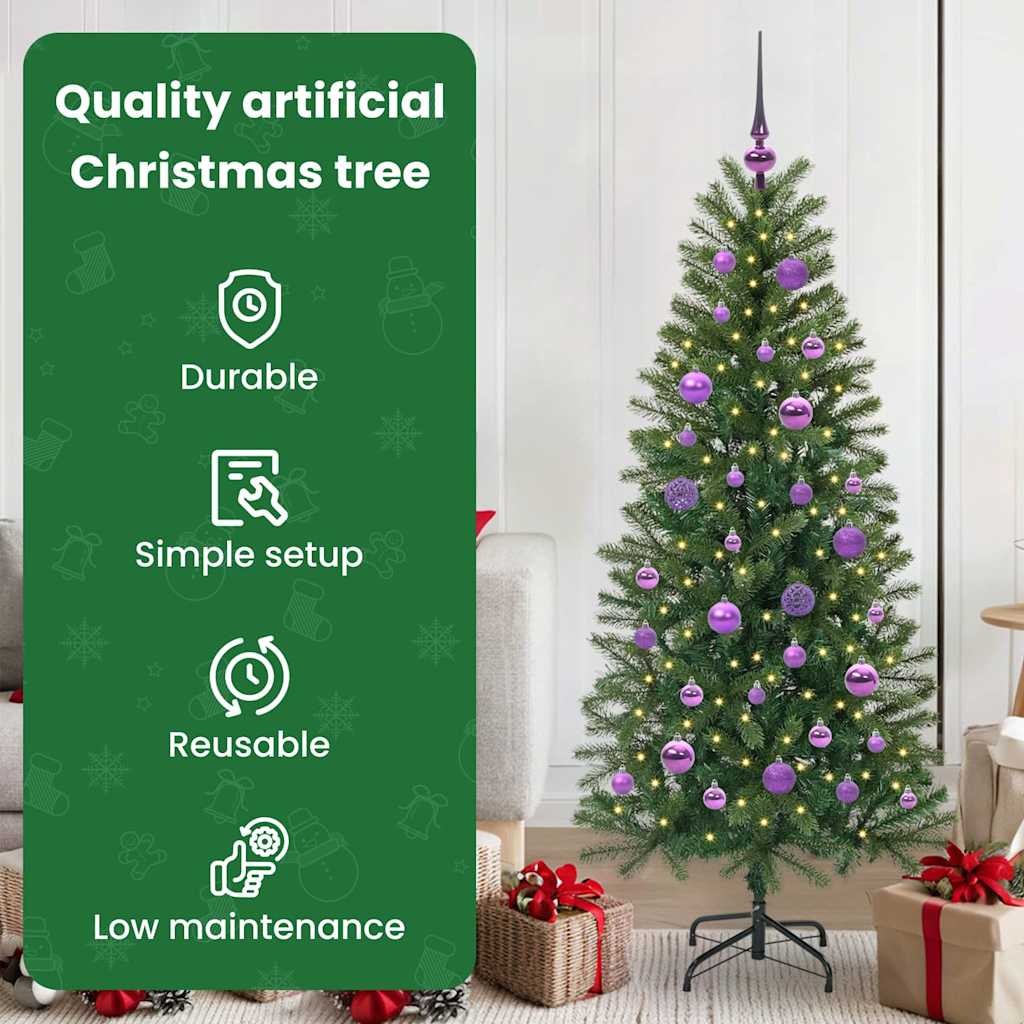 Dirbtinė Kalėdų eglutė PINE HORIZON, su 150 LED Žalia 150 cm.  ir