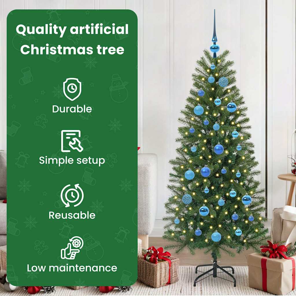 Dirbtinė Kalėdų eglutė PINE HORIZON, su 150 LED Žalia 150 cm.  ir