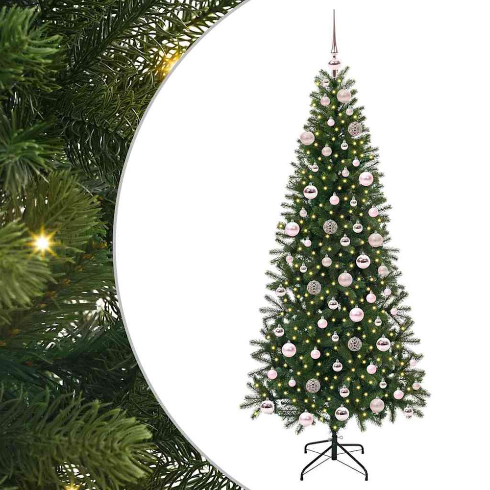 Dirbtinė Kalėdų eglutė BLOOM HOLLOW, su 300 LED Žalia 180 cm.  ir