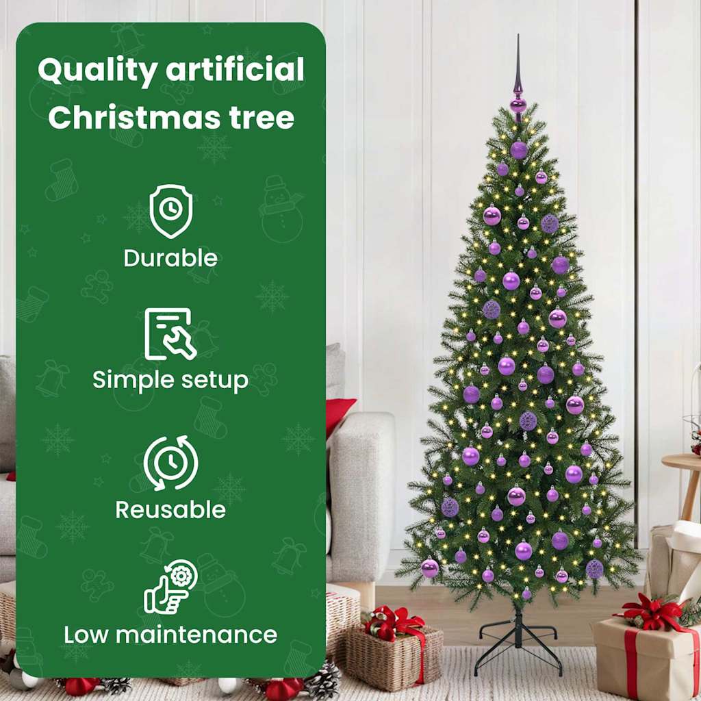 Dirbtinė Kalėdų eglutė BLOOM HOLLOW, su 300 LED Žalia 180 cm.  ir