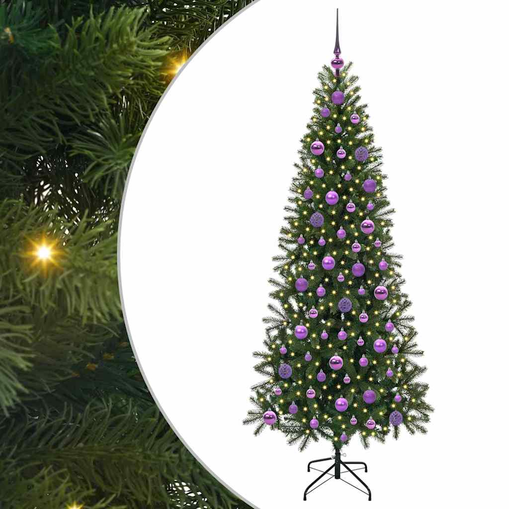 Dirbtinė Kalėdų eglutė BLOOM HOLLOW, su 300 LED Žalia 180 cm.  ir