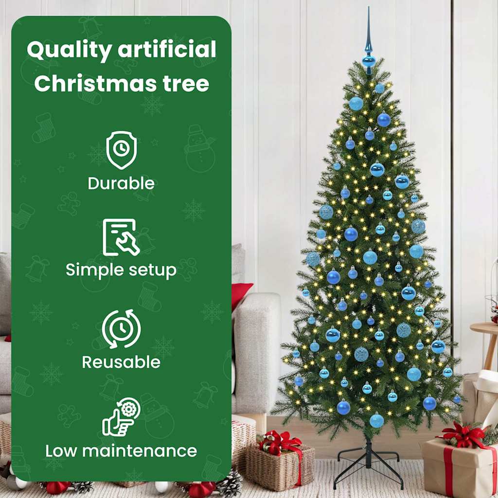 Dirbtinė Kalėdų eglutė BLOOM HOLLOW, su 300 LED Žalia 180 cm.  ir