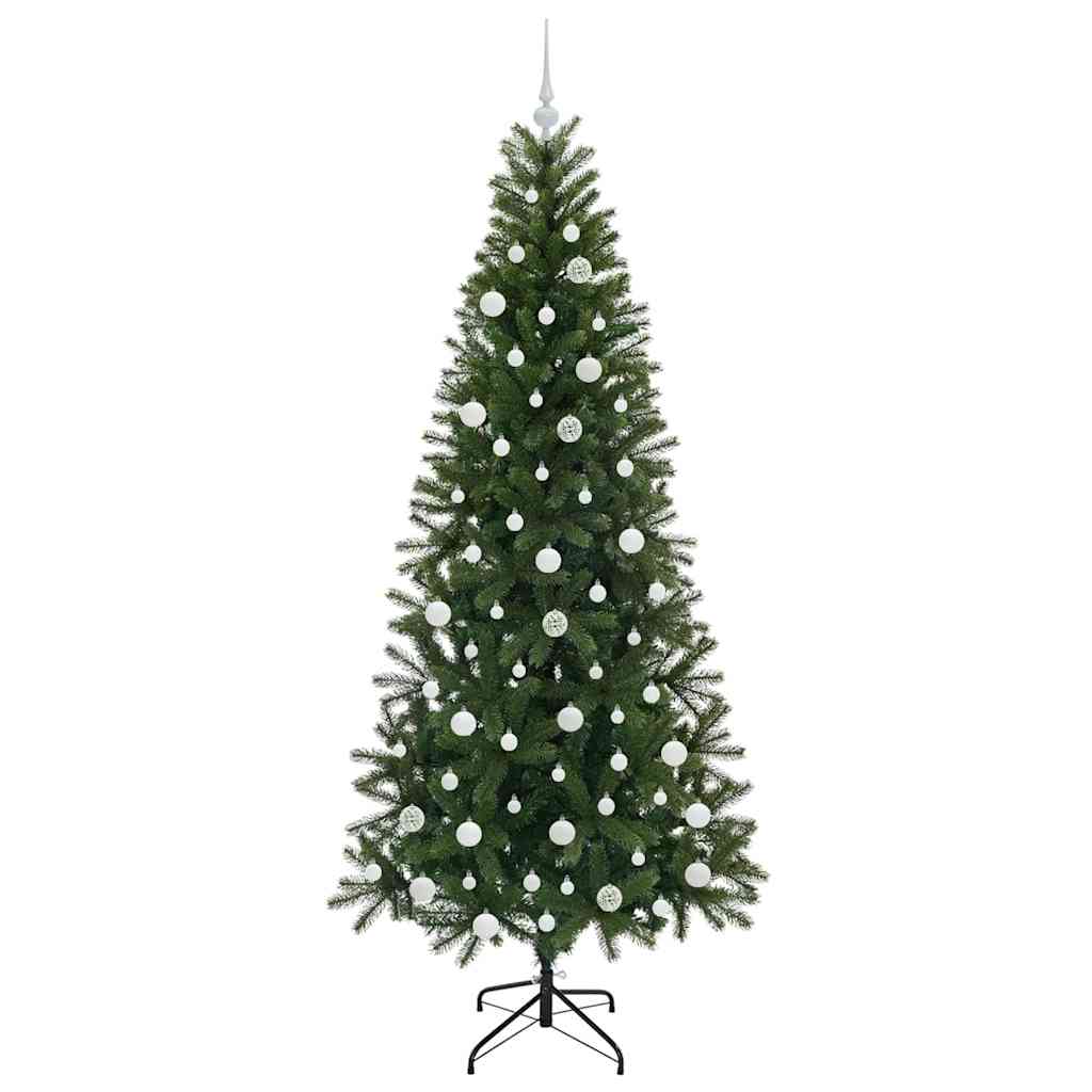 Dirbtinė Kalėdų eglutė su 300 LED Žalia 210 cm PE ir PVC