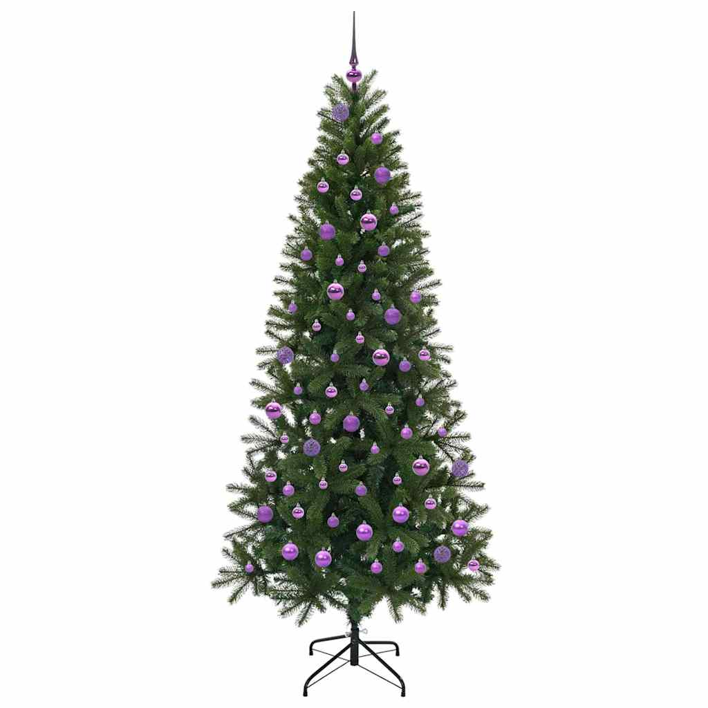 Dirbtinė Kalėdų eglutė NORDIC MEADOW, su 300 LED Žalia 210 cm.  ir