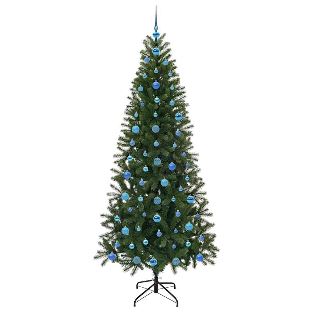 Dirbtinė Kalėdų eglutė NORDIC MEADOW, su 300 LED Žalia 210 cm.  ir
