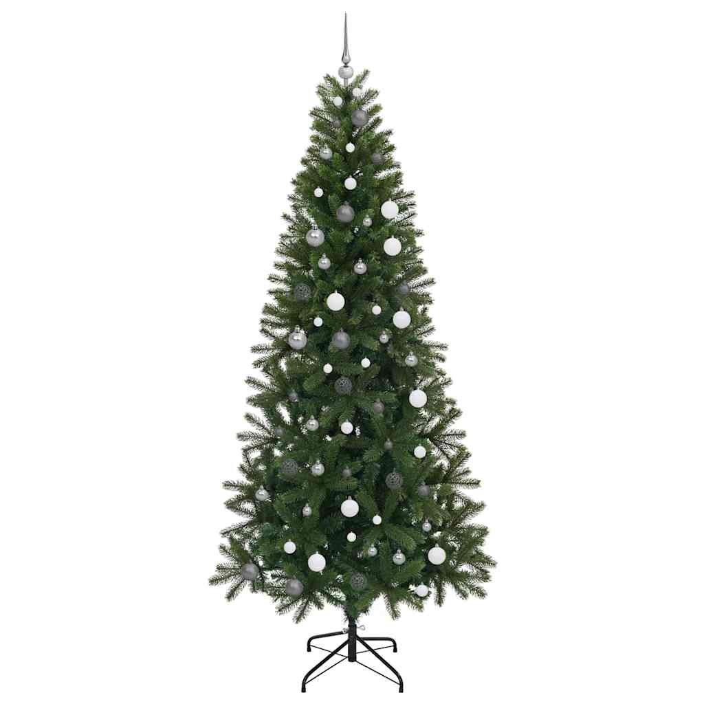 Dirbtinė Kalėdų eglutė su 300 LED Žalia 240 cm PE ir PVC