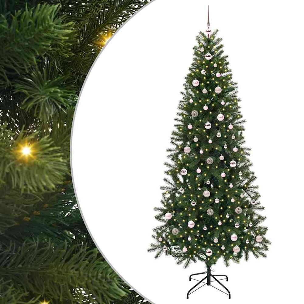 Dirbtinė Kalėdų eglutė SHINE STAR, su 300 LED Žalia 240 cm.  ir