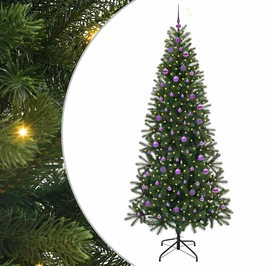 Dirbtinė Kalėdų eglutė SHINE STAR, su 300 LED Žalia 240 cm.  ir