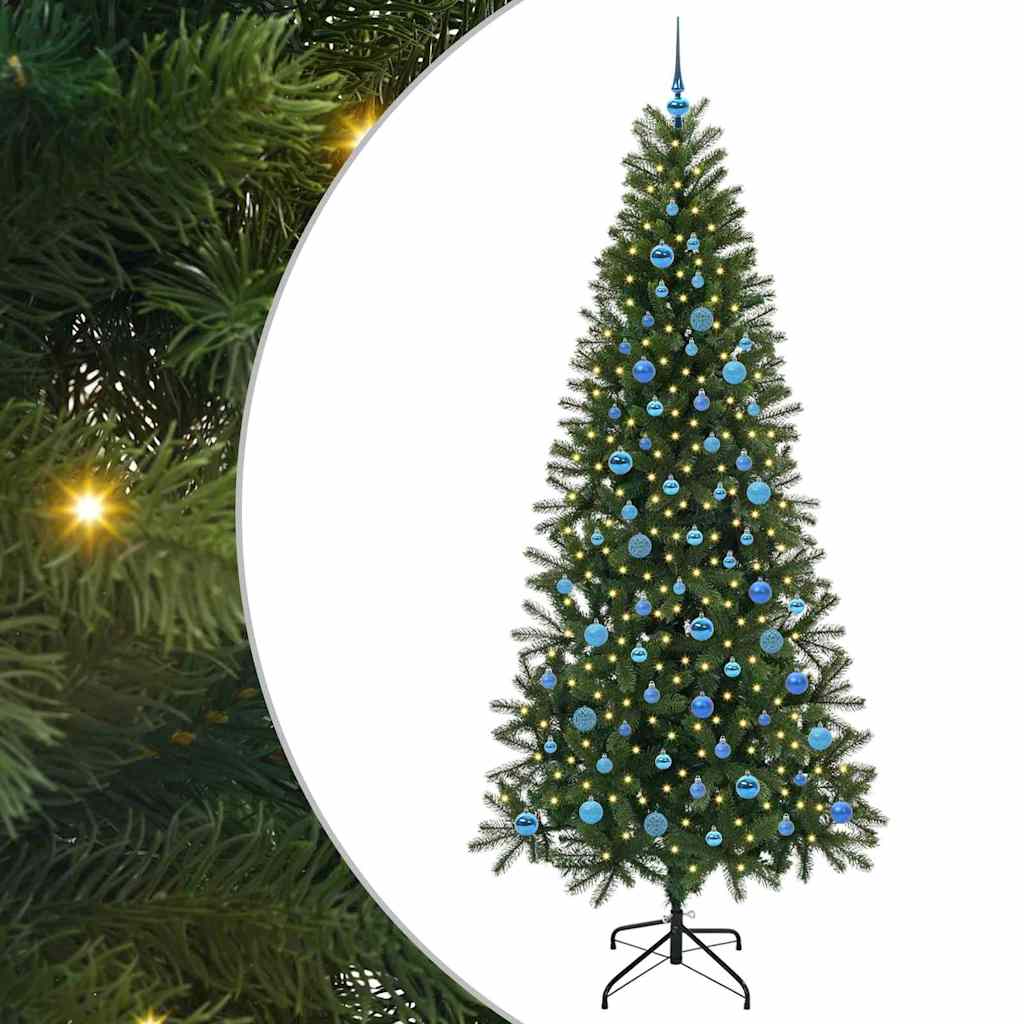 Dirbtinė Kalėdų eglutė SHINE STAR, su 300 LED Žalia 240 cm.  ir