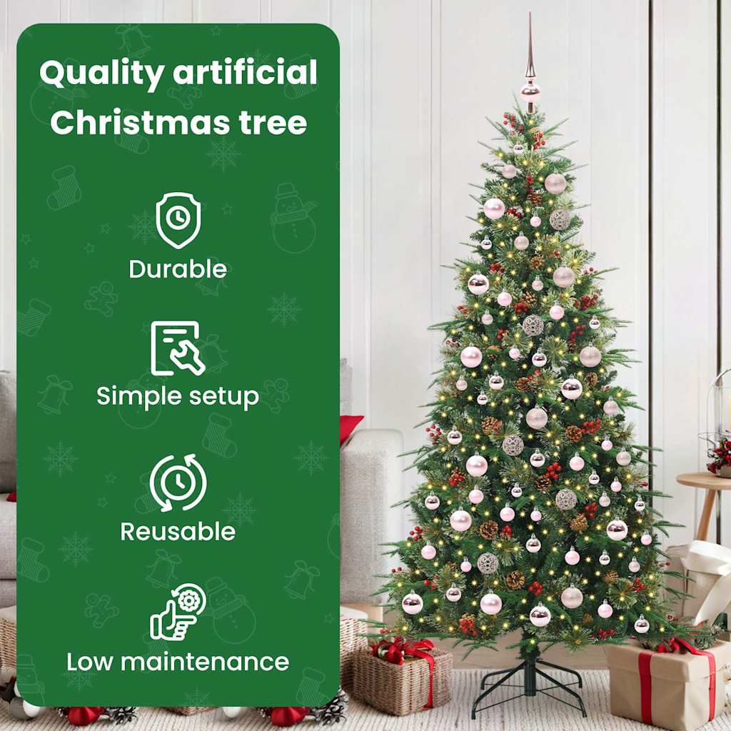 Artificial Folding Christmas Tree DREAM NORDIC, Green 180 cm. and