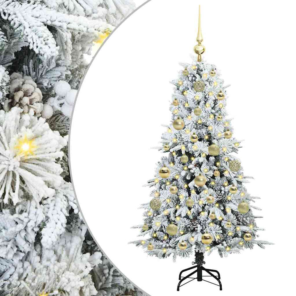 Artificial Folding Christmas Tree GROVE MEADOW, Green 120 cm. and