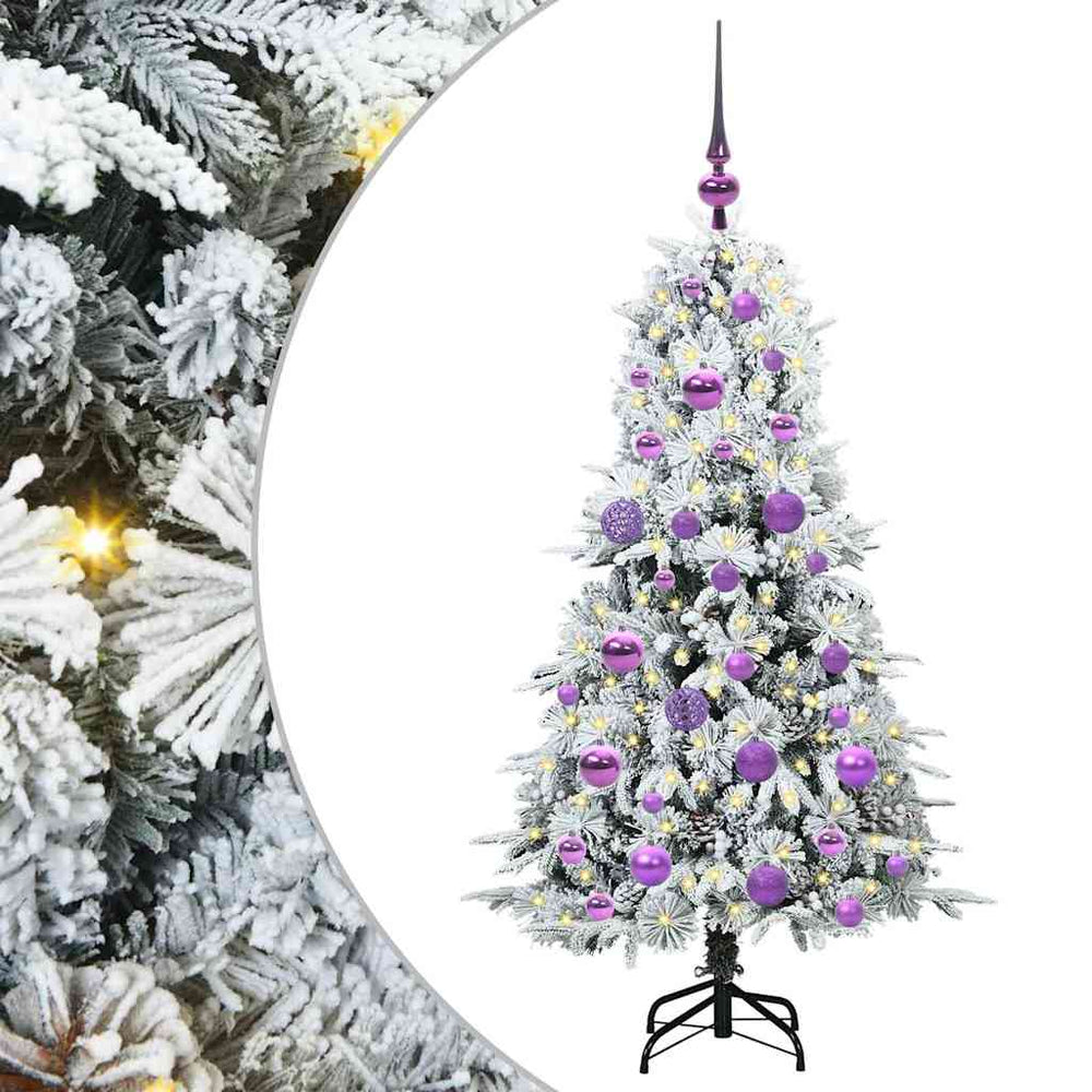 Artificial Folding Christmas Tree GROVE MEADOW, Green 120 cm. and