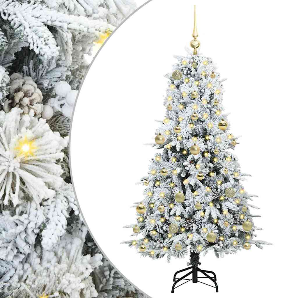 Dirbtinė Sulankstoma Kalėdų Eglutė GROVE SHINE, Žalia 150 cm.  ir
