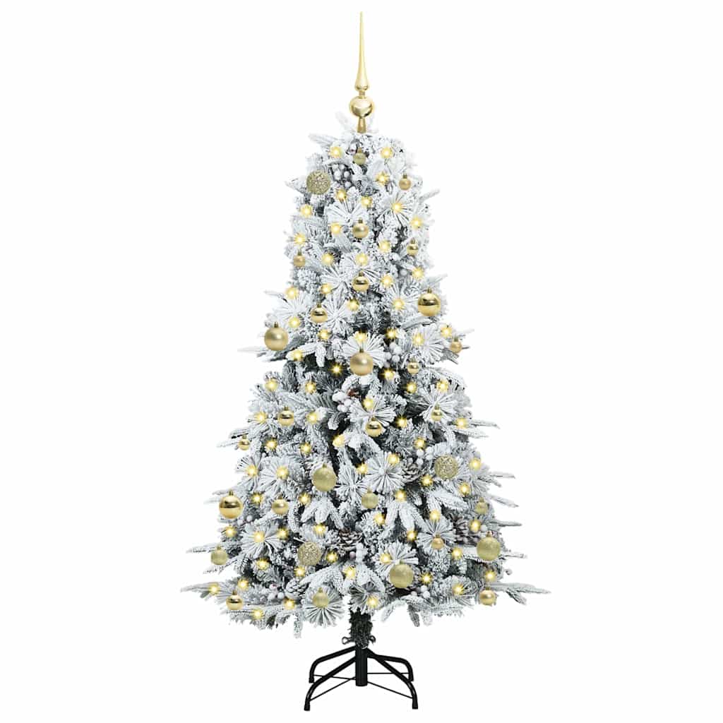 Dirbtinė Sulankstoma Kalėdų Eglutė GROVE SHINE, Žalia 150 cm.  ir