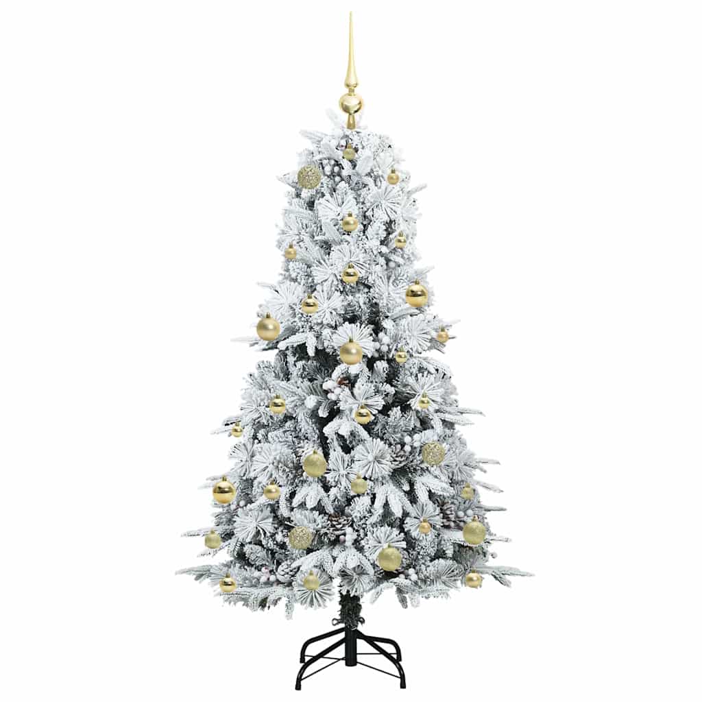 Dirbtinė Sulankstoma Kalėdų Eglutė GROVE SHINE, Žalia 150 cm.  ir