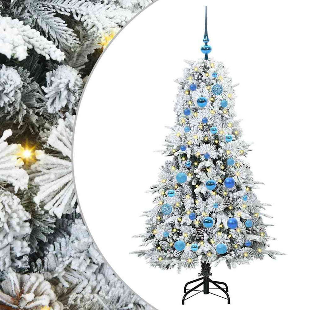 Dirbtinė Sulankstoma Kalėdų Eglutė GROVE SHINE, Žalia 150 cm.  ir