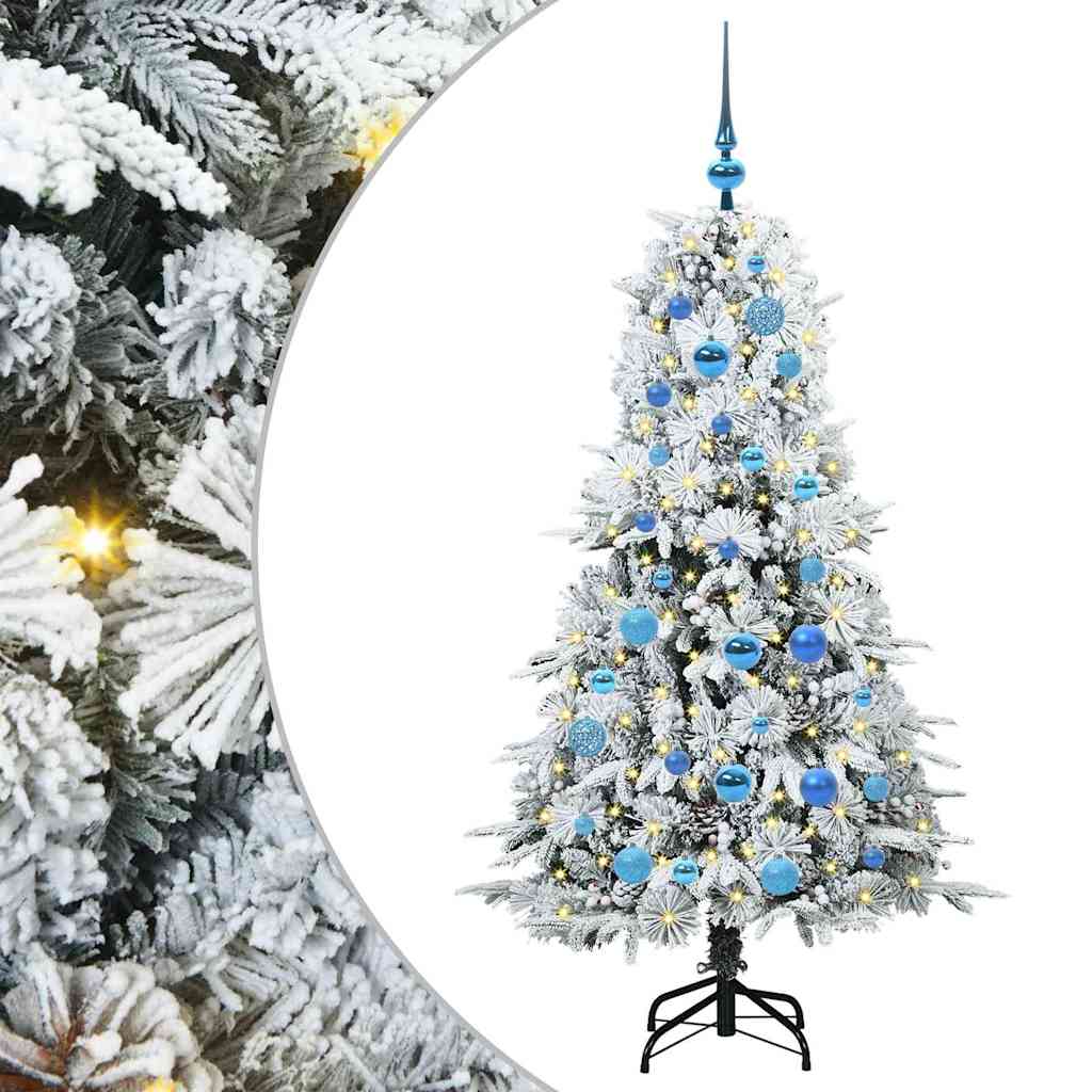 Dirbtinė Sulankstoma Kalėdų Eglutė GROVE SHINE, Žalia 150 cm.  ir
