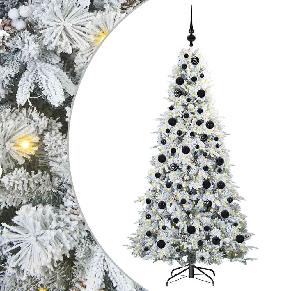 Dirbtinė Sulankstoma Kalėdų Eglutė WINTER FROST, Žalia 180 cm.  ir