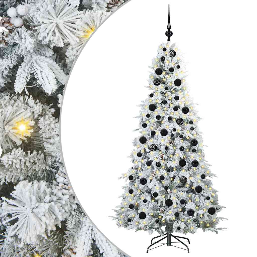 Dirbtinė Sulankstoma Kalėdų Eglutė WINTER FROST, Žalia 180 cm.  ir