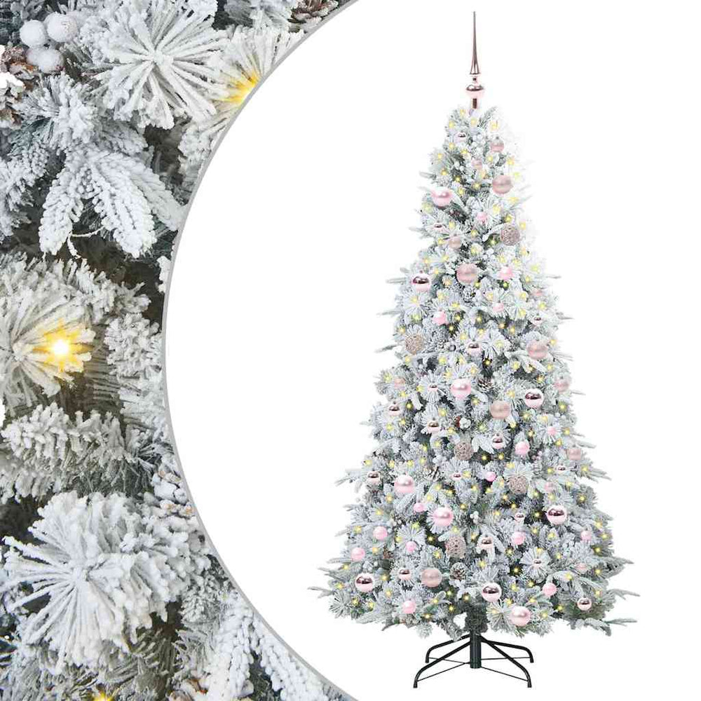 Dirbtinė Sulankstoma Kalėdų Eglutė WINTER FROST, Žalia 180 cm.  ir