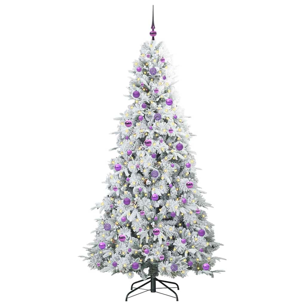 Mākslīgā saliekamā Ziemassvētku egle CROWN PINE, zaļa, 210 cm. un