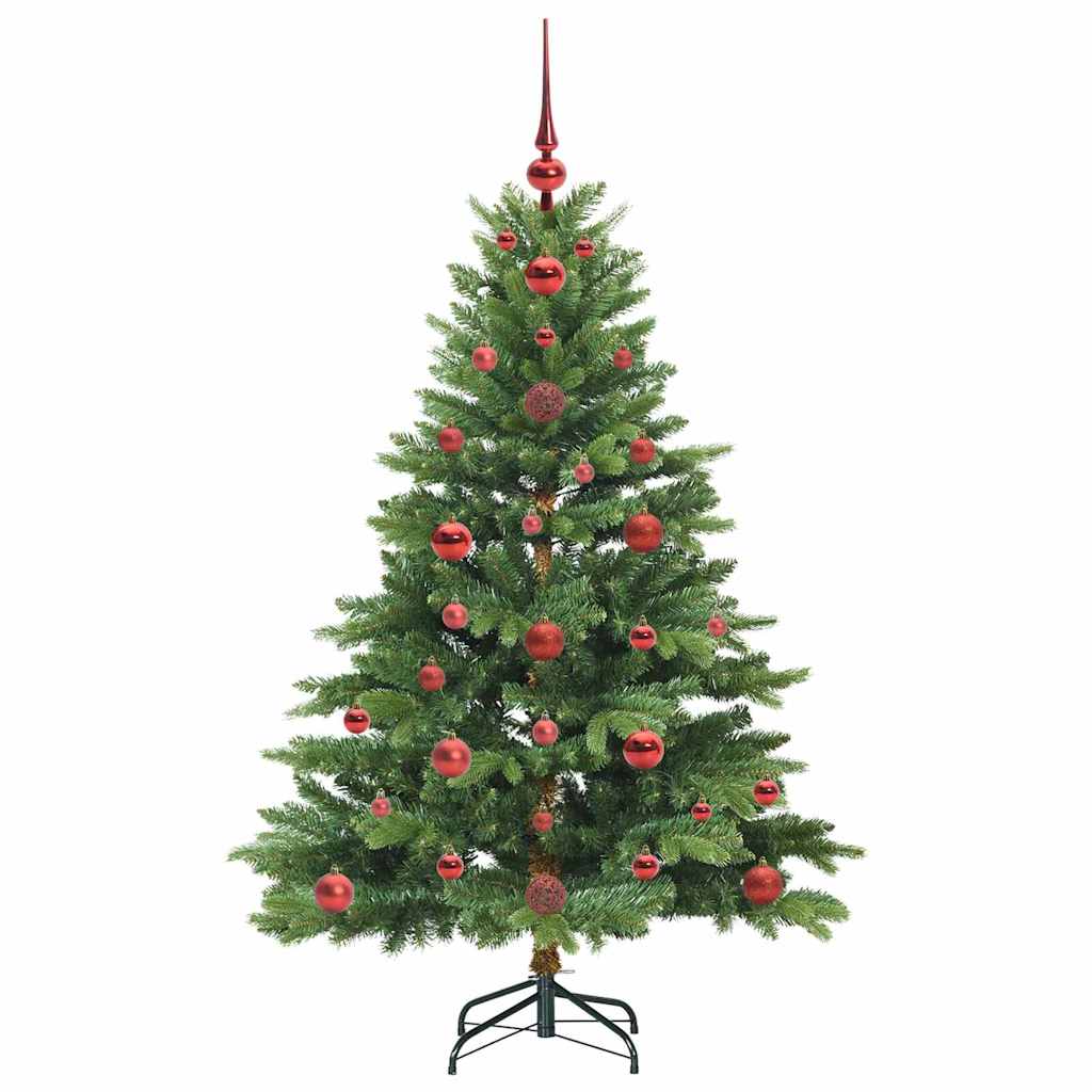 Dirbtinė Kalėdų eglutė su 150 LED Žalia 120 cm PE ir PVC