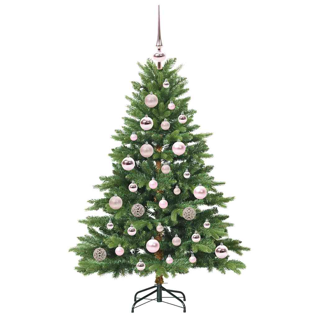 Dirbtinė Kalėdų eglutė su 150 LED Žalia 120 cm PE ir PVC
