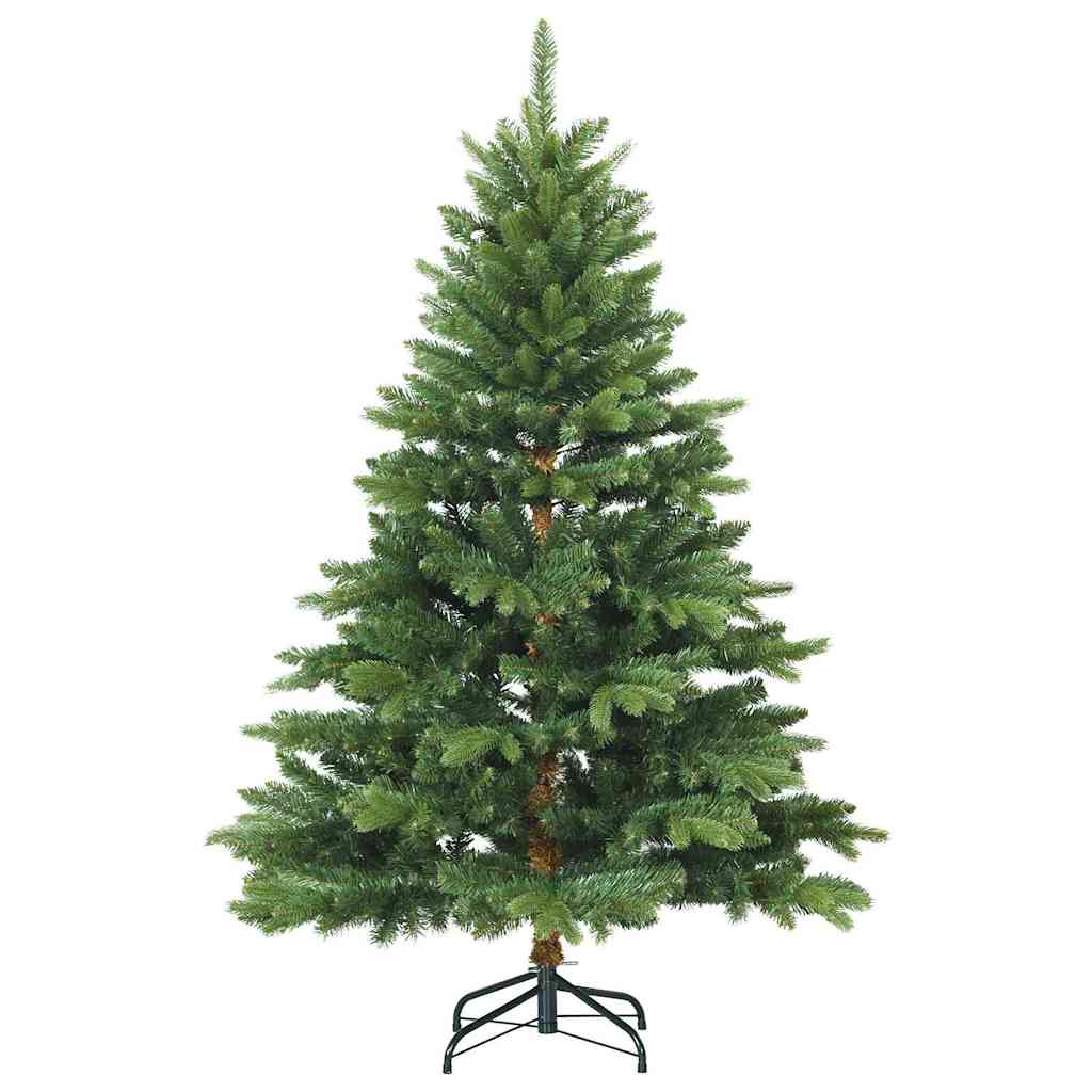 Dirbtinė Kalėdų eglutė su 150 LED Žalia 120 cm PE ir PVC