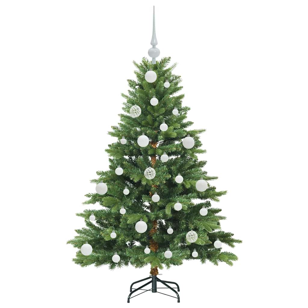 Dirbtinė Kalėdų eglutė su 150 LED Žalia 120 cm PE ir PVC