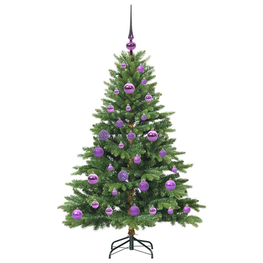 Dirbtinė Kalėdų eglutė su 150 LED Žalia 120 cm PE ir PVC