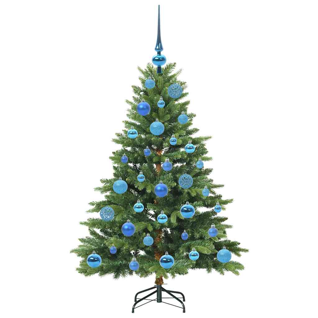 Dirbtinė Kalėdų eglutė su 150 LED Žalia 120 cm PE ir PVC