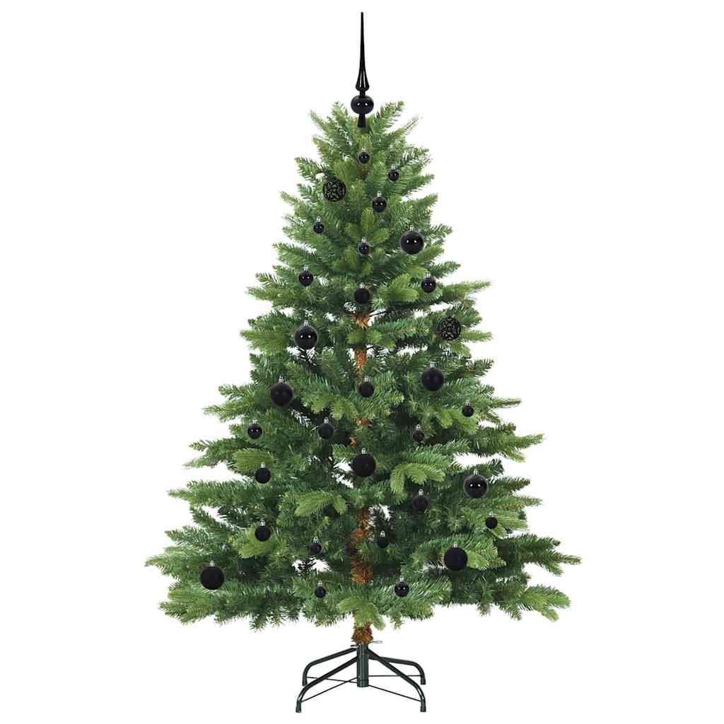 Dirbtinė Kalėdų eglutė su 150 LED Žalia 150 cm PE ir PVC