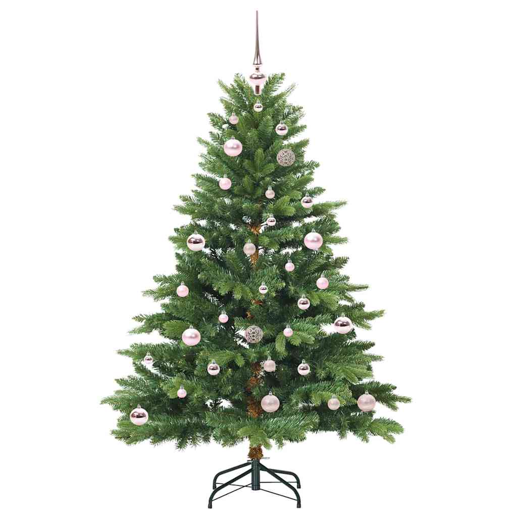 Dirbtinė Kalėdų eglutė su 150 LED Žalia 150 cm PE ir PVC