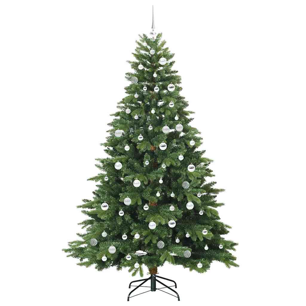 Dirbtinė Kalėdų eglutė su 300 LED Žalia 210 cm PE ir PVC