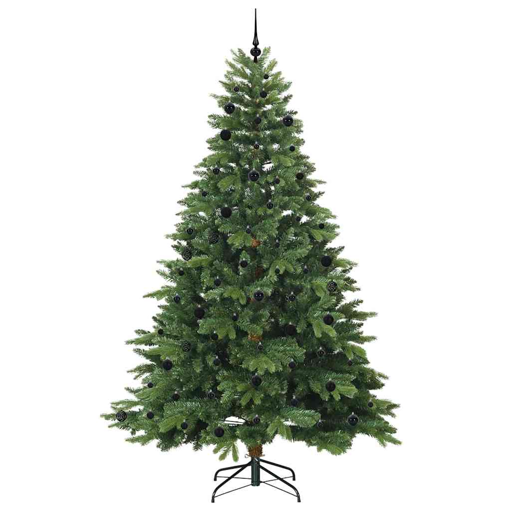 Dirbtinė Kalėdų eglutė su 300 LED Žalia 240 cm PE ir PVC