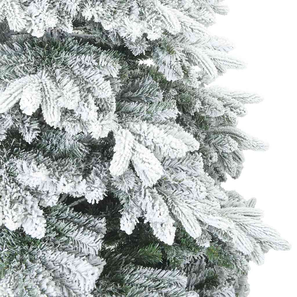 Dirbtinė Kalėdų eglutė su 300 LED Balta 180 cm PE ir PVC