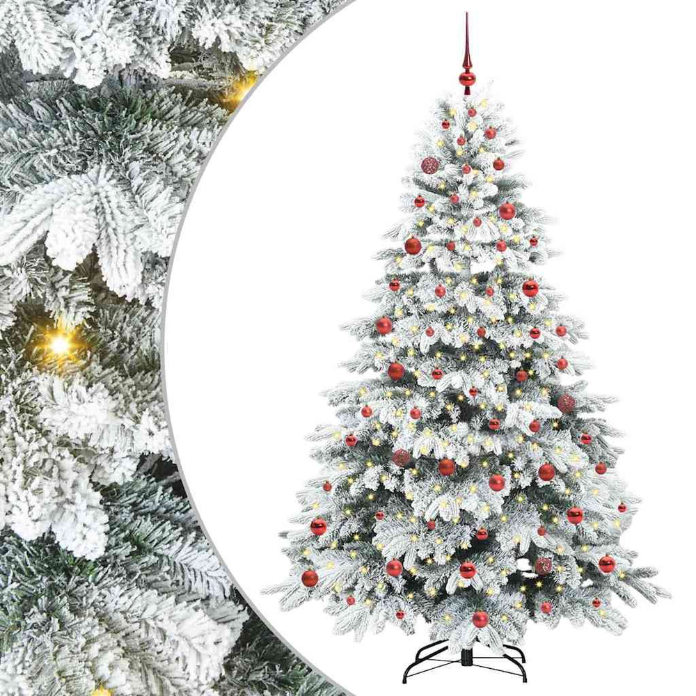 Dirbtinė Kalėdų eglutė SNOW CROWN, su 300 LED Žalia 210 cm.  ir
