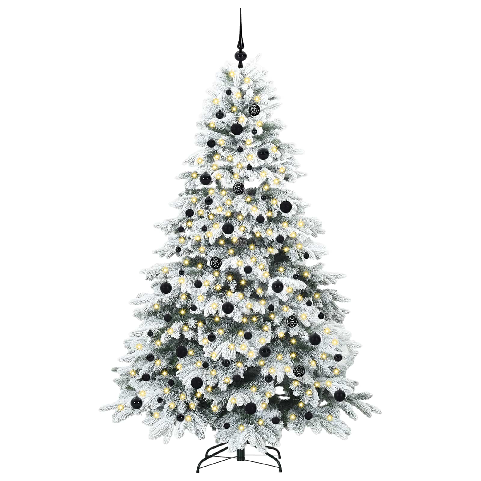 Dirbtinė Kalėdų eglutė SNOW CROWN, su 300 LED Žalia 210 cm.  ir