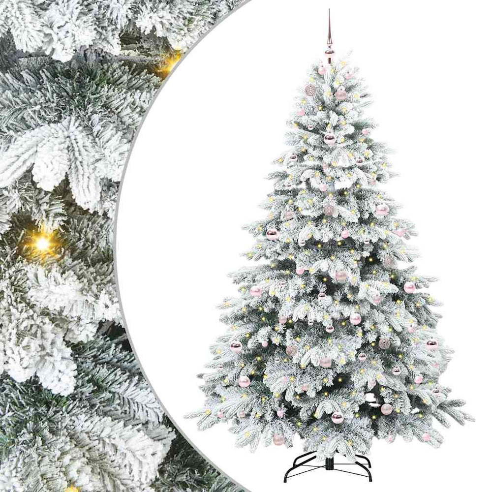 Dirbtinė Kalėdų eglutė SNOW CROWN, su 300 LED Žalia 210 cm.  ir
