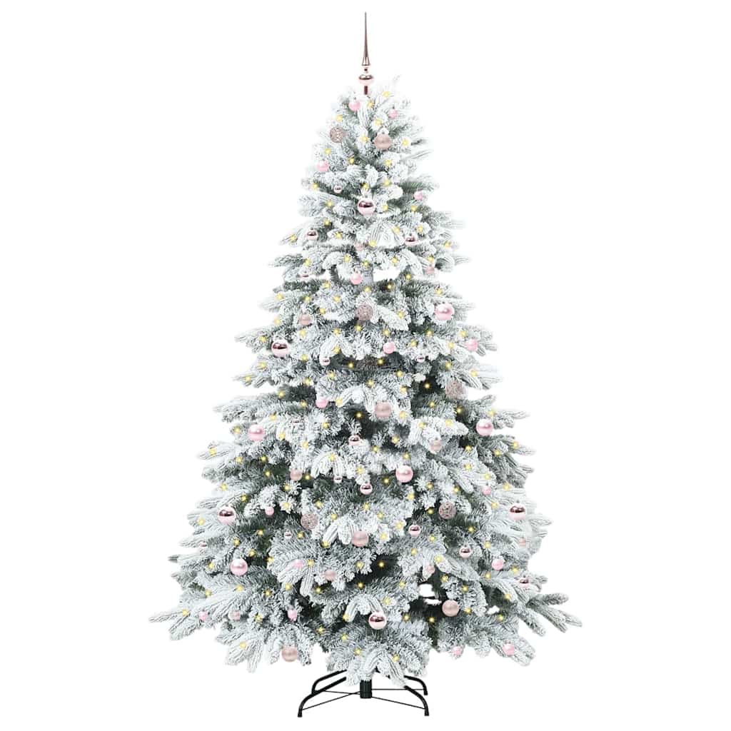 Dirbtinė Kalėdų eglutė SNOW CROWN, su 300 LED Žalia 210 cm.  ir