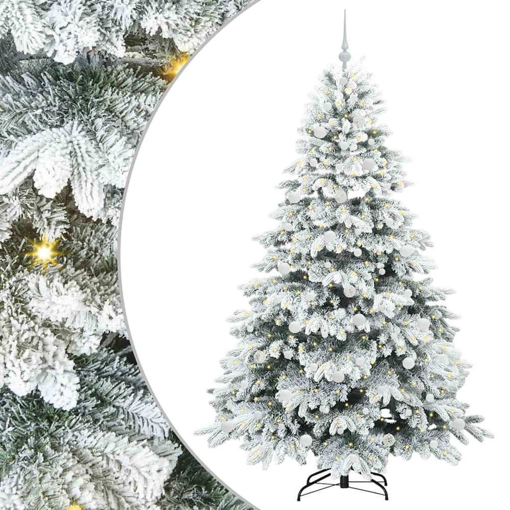 Dirbtinė Kalėdų eglutė SNOW CROWN, su 300 LED Žalia 210 cm.  ir