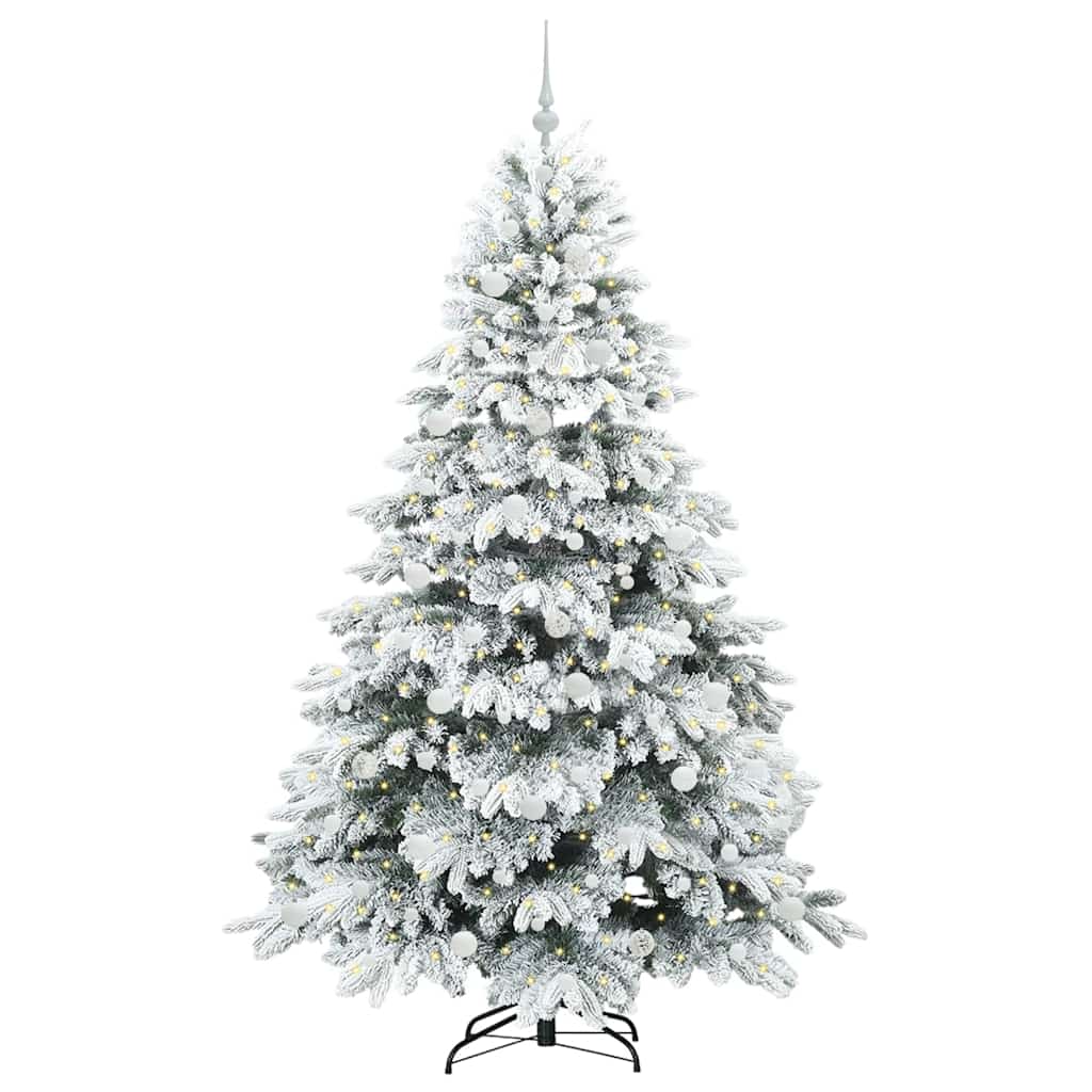 Dirbtinė Kalėdų eglutė SNOW CROWN, su 300 LED Žalia 210 cm.  ir