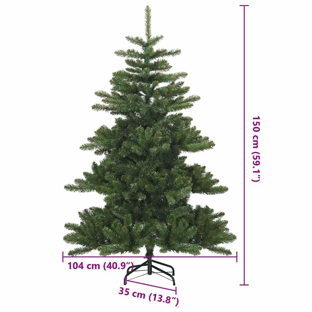Dirbtinė Sulankstoma Kalėdų Eglutė MOON FROST, su 150 LED 150 cm.