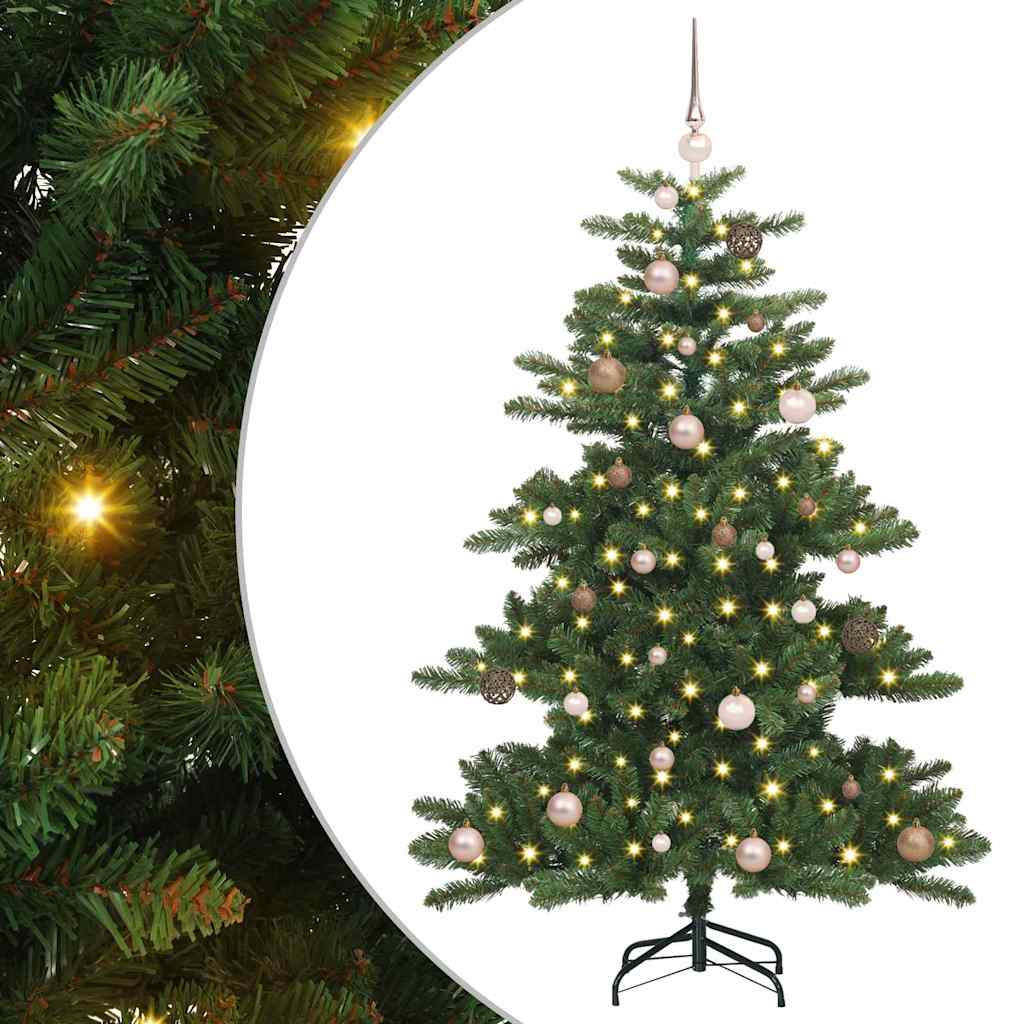 Dirbtinė Sulankstoma Kalėdų Eglutė Žalia 150 cm PVC ir Plienas