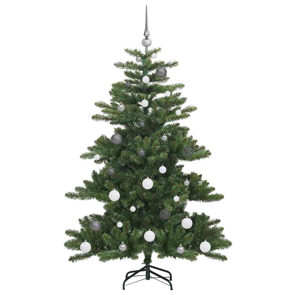 Dirbtinė Sulankstoma Kalėdų Eglutė su 150 LED Žalia 150 cm PVC