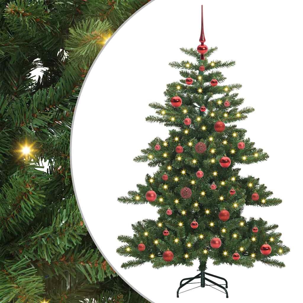 Artificial Foldable Christmas Tree VALE CRYSTAL, with 150 LED 150 cm.