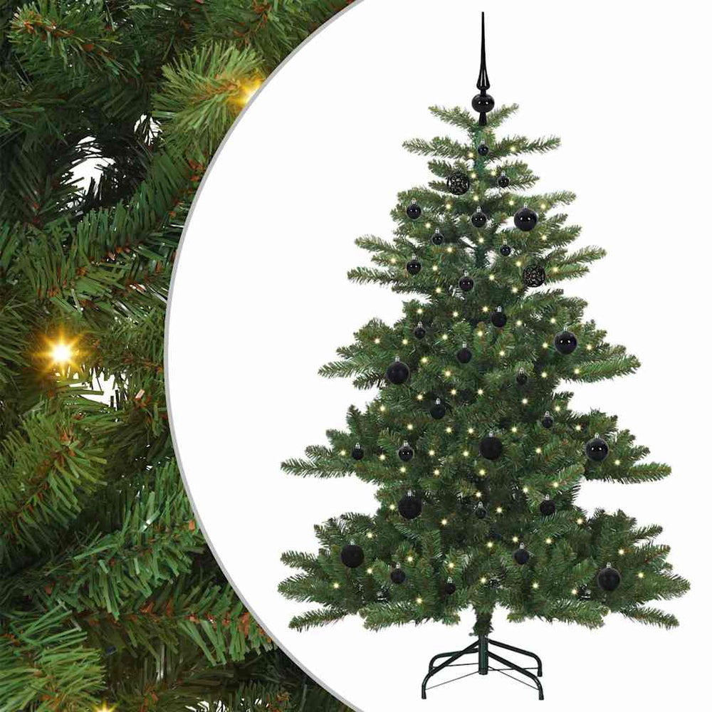 Dirbtinė Sulankstoma Kalėdų Eglutė VALE CRYSTAL, su 150 LED 150 cm.
