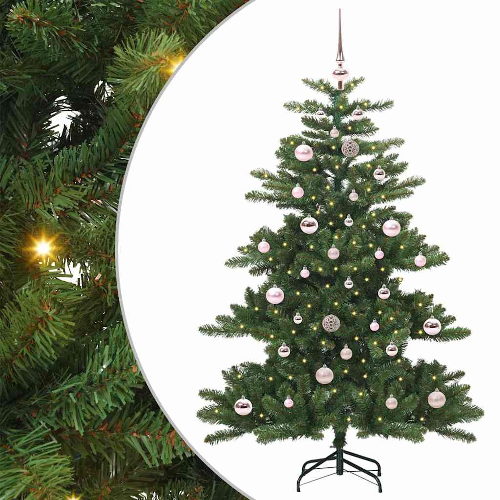 Dirbtinė Sulankstoma Kalėdų Eglutė VALE CRYSTAL, su 150 LED 150 cm.