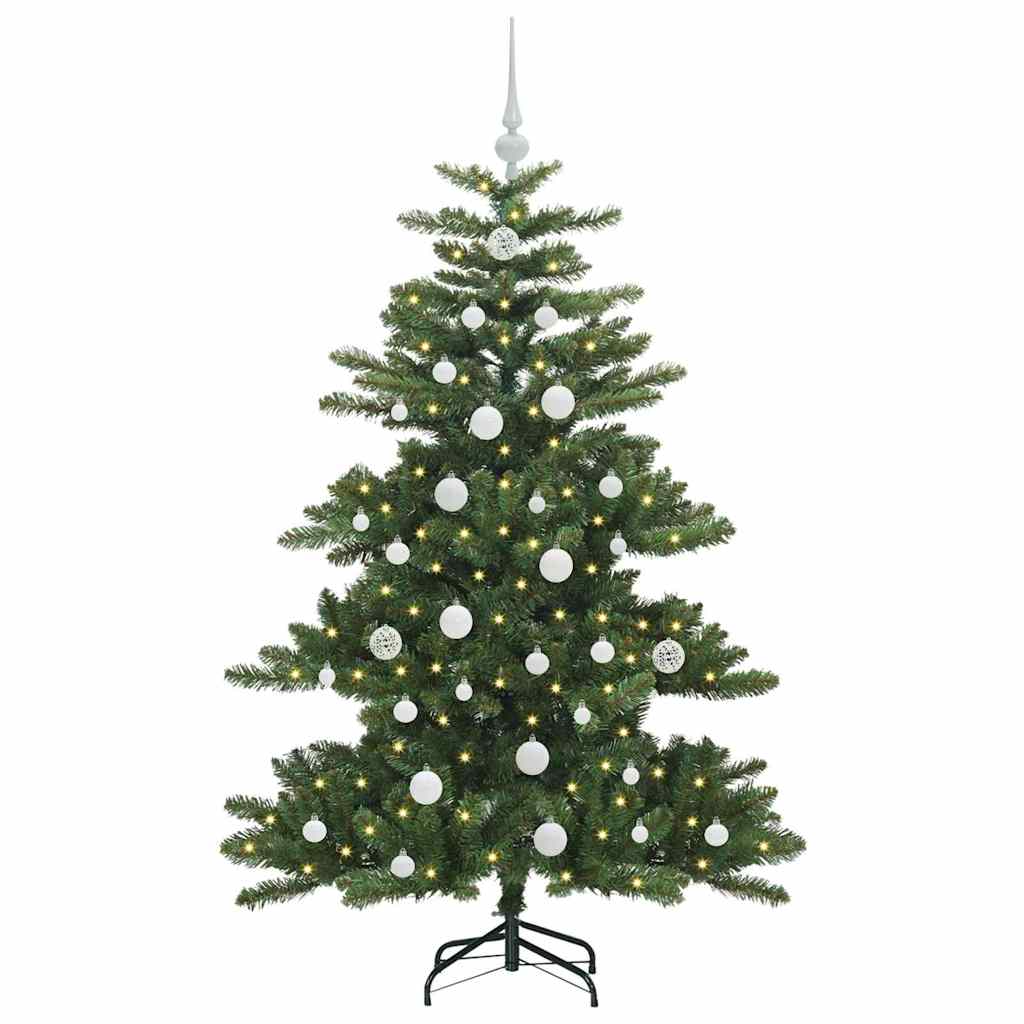 Mākslīgā saliekamā Ziemassvētku egle VALE CRYSTAL, ar 150 LED 150 cm.