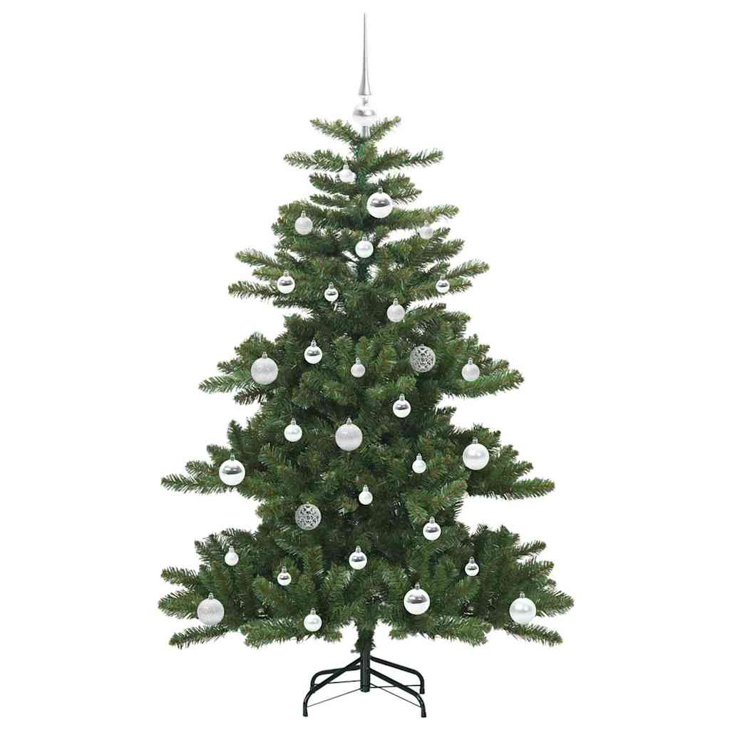 Dirbtinė Sulankstoma Kalėdų Eglutė su 150 LED Žalia 150 cm PVC